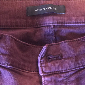 Purple Ann Taylor Jeans